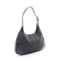 【二手】Gucci GUCCI Jackie GG帆布肩背包 001･3306 黑色 其他 Jackie 肩背包女 二手 B