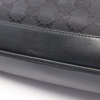 【二手】Gucci GUCCI Jackie GG帆布肩背包 001･3306 黑色 其他 Jackie 肩背包女 二手 B
