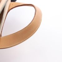 【二手】BVLGARI(Bulgari) Logomania 迷你像牙白/米色皮革 Logomania 迷你手提包 女士二手 B