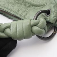[Used] Bottega BOTTEGA VENETA Shoulder Bag Hobo Green Leather Handbag Women's Used B
