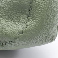 [Used] Bottega BOTTEGA VENETA Shoulder Bag Hobo Green Leather Handbag Women's Used B