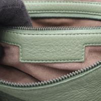 [Used] Bottega BOTTEGA VENETA Shoulder Bag Hobo Green Leather Handbag Women's Used B