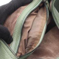 [Used] Bottega BOTTEGA VENETA Shoulder Bag Hobo Green Leather Handbag Women's Used B