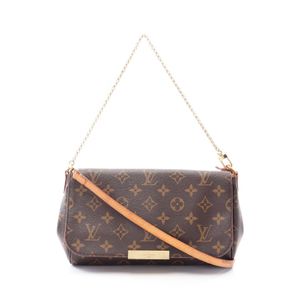 [중고] LOUIS VUITTON 손가방 페이보릿MM 모노그램 2WAY M40718 PVC 코팅 캔버스 레더 페이보릿MM 여성용 Used B