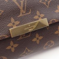 [중고] LOUIS VUITTON 손가방 페이보릿MM 모노그램 2WAY M40718 PVC 코팅 캔버스 레더 페이보릿MM 여성용 Used B
