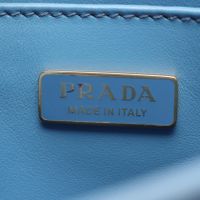 [Used] Prada PRADA Handbag SAFFIANO LUX 2WAY 1BA358 Blue Saffiano Leather Triangle Logo 2-way Shoulder Bag Women's Used A