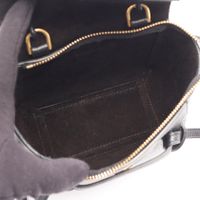 【中古】 セリーヌ CELINE ハンドバッグ PICO BELT BAG ピコ ベルトバッグ 2WAY ブラック レザー ベルトバッグ ピコ レディース Used A