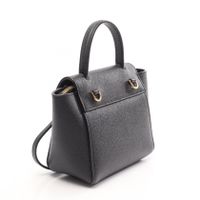 【中古】 セリーヌ CELINE ハンドバッグ PICO BELT BAG ピコ ベルトバッグ 2WAY ブラック レザー ベルトバッグ ピコ レディース Used A