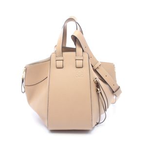 [중고] LOEWE 핸드가방 HAMMOCK SMALL 2WAY 그레이지 레더 여성용 Used A