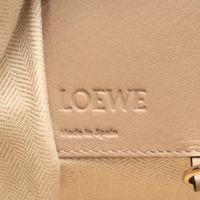 【二手】 LOEWE HAMMOCK SMALL 兩用手提包，灰褐色皮革，女士，二手