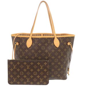 Louis Vuitton Neverfull MM Tote Bag with Pouch, Monogram M40995, LV 0203 [Used] LOUIS VUITTON