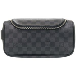 Excellent condition Louis Vuitton Toiletry Pouch Damier Graphite N47625 Pouch LV 1337 [Used] LOUIS VUITTON Men's