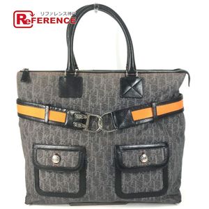 Dior Flight Line Trotter Logo Denim Handbag