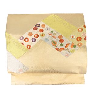 名古屋腰帶，純絲綢（不含金銀線）[二手]