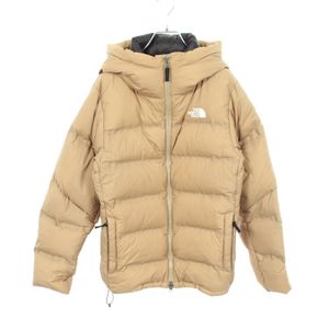 [Used] The North Face Belayer Parka Down Jacket with Hood, ND92215, Beige, Nylon, Unisex