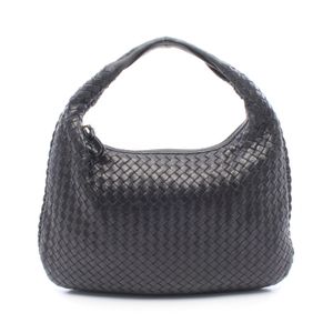 [Used] Bottega BOTTEGA VENETA Shoulder Bag, Intrecciato Leather, Black Leather, One-Shoulder Bag, Women's