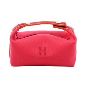 [중고] Hermes 에르메스 손가방 브리드 아 브락 PM H104222M 04 히비스커스 캔버스 브리드 아 브락 PM 히비스커스 여성용 Used A