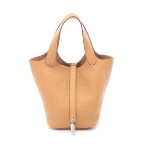 [중고] Hermes 에르메스 손가방 피코탄 락 PM 비스킷 레더 피코탄 락 PM 비스킷 여성용 Used A