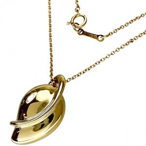 TIFFANY & Co. 리프 엘사 퍼레티 목걸이 K18YG 옐로우 골드 6.1g 42.0cm 여성용 【중고】