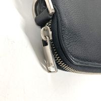 Dior logo clutch bag