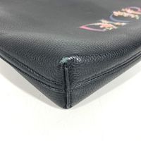 Dior logo clutch bag
