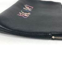Dior logo clutch bag