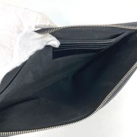 Dior logo clutch bag