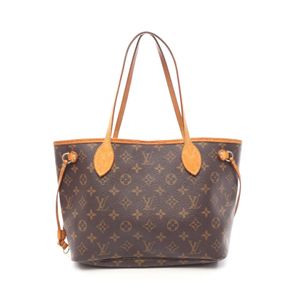 [중고] LOUIS VUITTON 토트백 네버풀 PM 모노그램 M40155 PVC 코팅 캔버스 레더 네버풀 PM 여성용 Used C