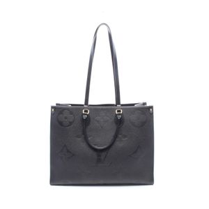 [중고] LOUIS VUITTON 토트백 온더고 GM 모노그램 앙프랑트 누아 M44925 누아 레더 온더고 GM 여성용 Used A