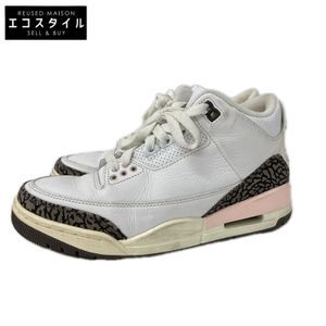 Nike CK9246-102 Air Jordan 3 "Dark Mocha" Size 24 [Used]