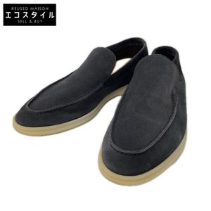 Loro Piana N58834 Summerwalk Moccasin Suede Shoes, Size 40 1/2 [Used]