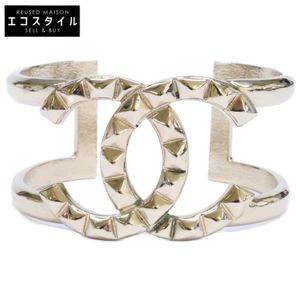 Chanel A17C Studded Coco Mark Bangle [Used]