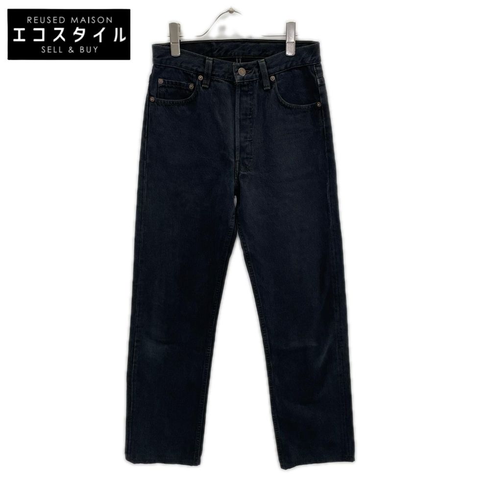 Levi's 90's USA-made, overdyed black 501 denim pants, size 29/34 [Used]