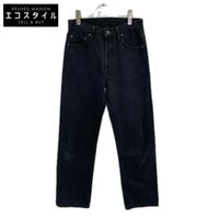 Levi's 90's USA-made, overdyed black 501 denim pants, size 29/34 [Used]