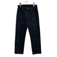 Levi's 90's USA-made, overdyed black 501 denim pants, size 29/34 [Used]