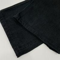 Levi's 90's USA-made, overdyed black 501 denim pants, size 29/34 [Used]