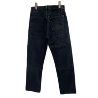 Levi's 90's USA-made, overdyed black 501 denim pants, size 29/34 [Used]