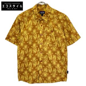 Patagonia 2024 Model 52691 Orange All-Over Print Men's Go-To Shirt XS [Used]