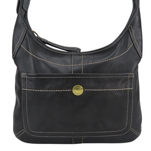 Coach 單肩包，真皮 [二手]