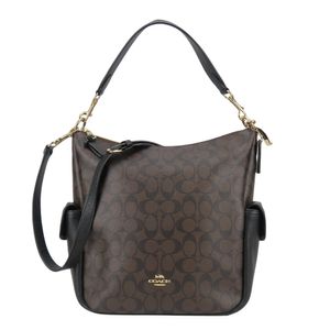 Coach 經典單肩包，PVC 皮革 [二手]