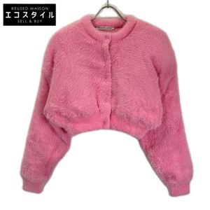 Alexander Wang [alexanderwang.t] Pink Fur Jacket, Size S [Used]
