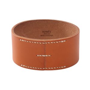 [Used] Hermes Bangle Pour Tour GM □C stamp Leather Bangle Unisex Used A