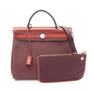 [중고] Hermes 에르메스 손가방 에르백 지프 PM 루즈 아쉬 2WAY 루즈 아쉬/보르도 기타 에르백 지프 PM 루즈 아쉬/보르도