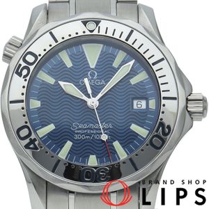 Omega Seamaster 300M Quartz 36mm Seamaster 300M 2263.80 Stainless Steel Men's Watch Blue Polished Excellent Condition [Used]