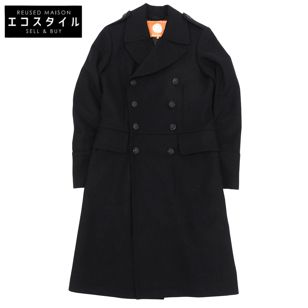【希少】Prettygreen × Jimi Hendrix blackcoat Pretty Green Jimi Hendrix Coat, Men's, Black, Size 1 (Used) | 日本