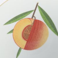 【二手】愛馬仕 HERMES 餐具甜點PlateKaorumi 蜜桃色 其他甜點PlateKaorumi 男女通用 全新未使用