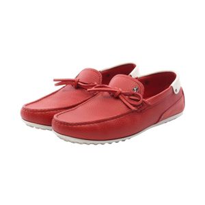 [Used] TOD'S casual shoes TOD'S for Ferrari Gommini RED leather TOD'S for Ferrari driving shoes for men Used A