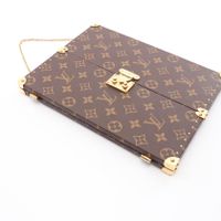[중고] LOUIS VUITTON 홈 미러 트렁크 모노그램 브라운 기타 생활 잡화 여성용 Used A