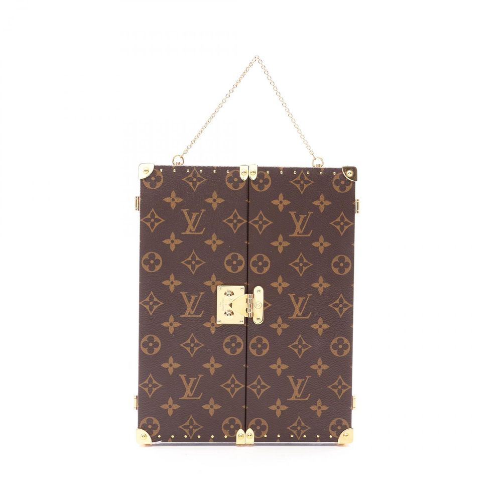 [중고] LOUIS VUITTON 홈 미러 트렁크 모노그램 브라운 기타 생활 잡화 여성용 Used A
