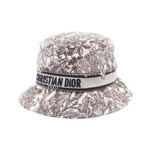 [Used] Dior Hat D- Bobby Toile de Jouy Bucket Cotton Bucket Hat Women's Used A
